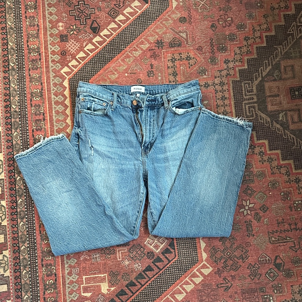 Pistola Light Blue Straight Jeans